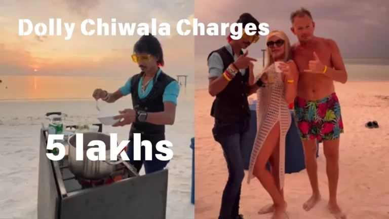 Dolly Chiwala Charges 5 lakhs